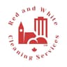 Red and White Cleaning Services Logo